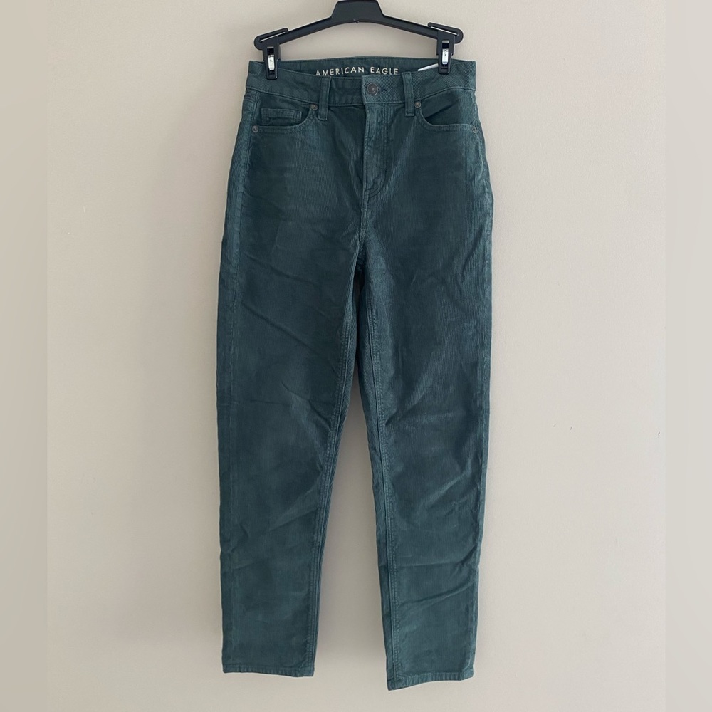 Green American Eagle Corduroys